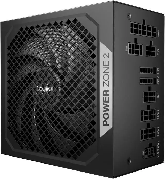 be quiet! Pure Power 12 M 850W - Angle