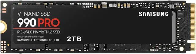 Samsung 990 PRO 2TB - Angle View