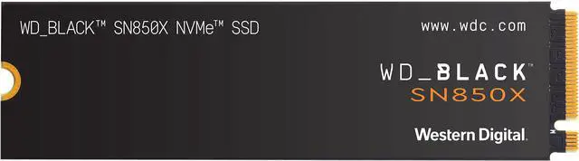 Western Digital WD_BLACK SN850X 2TB - Angle View