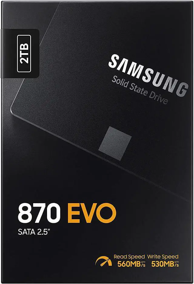 Samsung 870 EVO 2TB - Angle View
